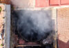Teatro Sannazaro, il cratere è ancora lì. A 8 mesi dal rogo è tutto fermo Veduta aerea della cupola del Teatro storico Sannazaro devastato da un incendio a Napoli, Italia - 17 febbraio 2026 - Cronaca - (foto di Alessandro Garofalo/LaPresse) Aerial view of the dome of the historic Sannazaro Theater devastated by a fire in Naples, Italy - February 17, 2026 - News - (photo by Alessandro Garofalo/LaPresse)