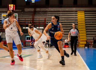 Napoli Basket Women, debutto in A2 da brividi: Umbertide ko dopo due supplementari Napoli Basket Women - Samira Berrad - credits CHIARA SILVESTRI