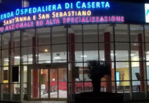 Infermiere si sente male all’ospedale di Caserta, il reparto di terapia intensiva in tilt Ospedale di Caserta