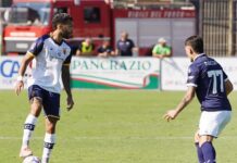 Cavese-Casertana 2-0: Orlando e Fiorin, De Lucia non basta: Cavese vola, falchetti KO foto pagina Facebook Casertana