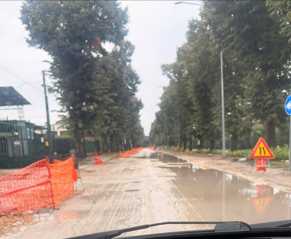 Lavori infiniti ai Galoppatoi, caos viabilità a San Nicola la Strada.