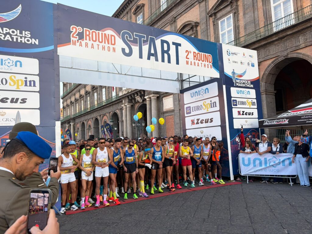 Union Gas e Luce Neapolis Marathon: trionfo africano a suon di record della mani