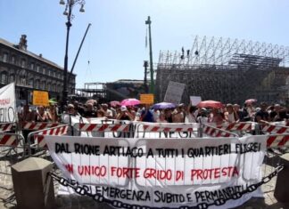 Sfollati, polemica sui costi dei cantieri. Oltre 5000 euro per le impalcature