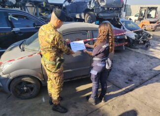 Terra dei fuochi, sequestri raddoppiati. Riduzione dei roghi di rifiuti del 14%, con cali significativi a Mondragone e Villa Literno Terra dei Fuochi sequestro allo scasso di auto
