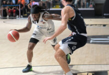 Juvecaserta, l’ultimo tiro di D’Argenzio non va: bianconeri battuti in casa dalla Fortitudo 83-81. Bene Johnson (24)